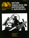 REVISTA MEXICANA DE ASTRONOMIA Y ASTROFISICA雜志封面